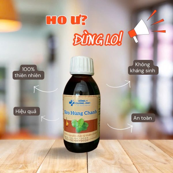 Siro Húng Chanh Mộc Việt